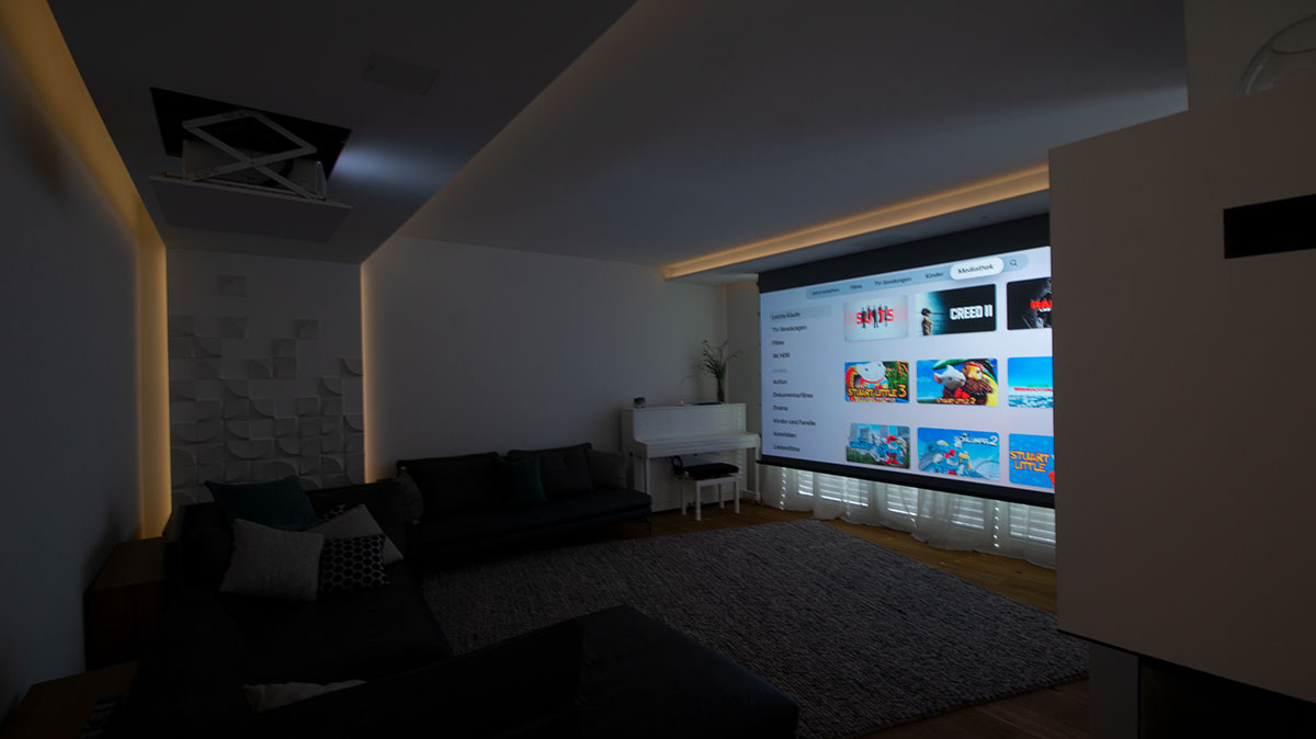 Das Wohnzimmer Heimkino - Raum mit Funktion